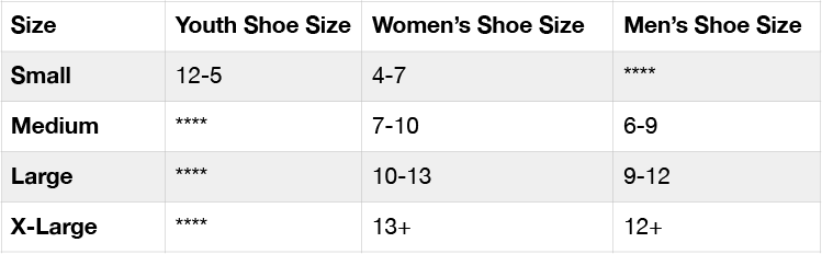 Volleyball Size Chart